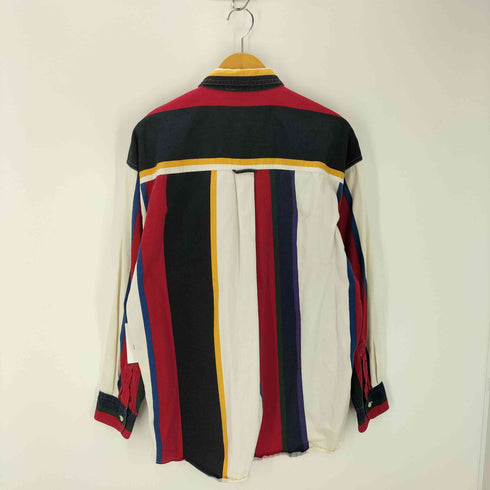 チャップスラルフローレン CHAPS RALPH LAUREN マルチストライプシャツ メンズ JPN:L