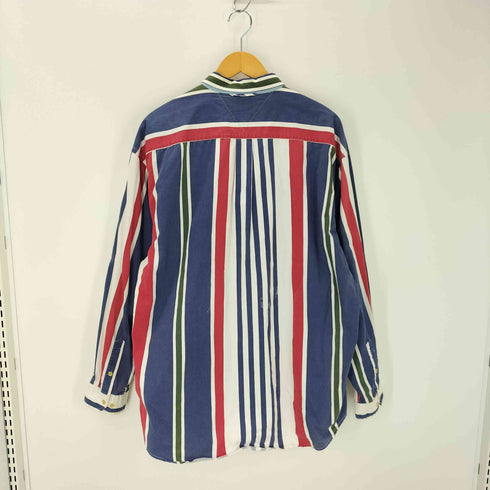 トミーヒルフィガー TOMMY HILFIGER マルチストライプシャツ メンズ JPN:XL