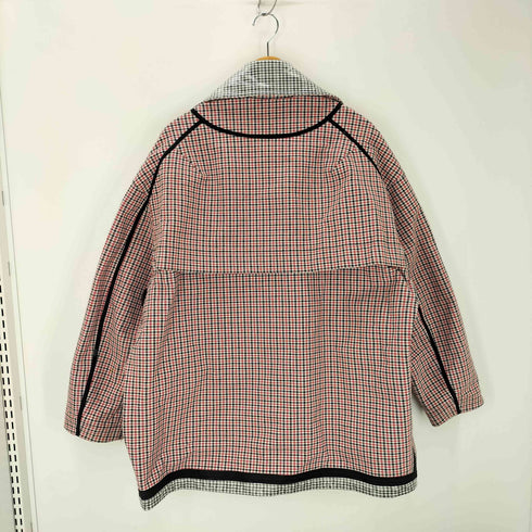 ディーゼル DIESEL コーティングリバーシブルチェックブルゾン Reversible Houndstooth G-KALIN Double Breasted Coat メンズ JPN:L