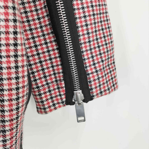 ディーゼル DIESEL コーティングリバーシブルチェックブルゾン Reversible Houndstooth G-KALIN Double Breasted Coat メンズ JPN:L