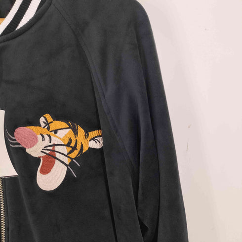 キャラクター刺繍 ベロアスカジャン Tiger メンズ JPN:L