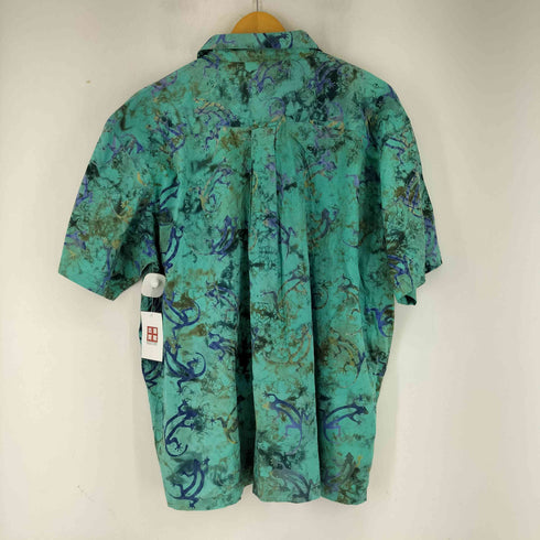 オービス ORVIS 90S 総柄 S/S 開襟シャツ メンズ