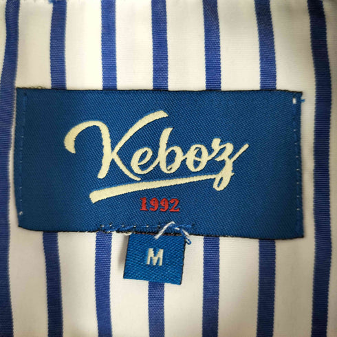 ケボズ KEboz L/S ストライプシャツ メンズ JPN:M