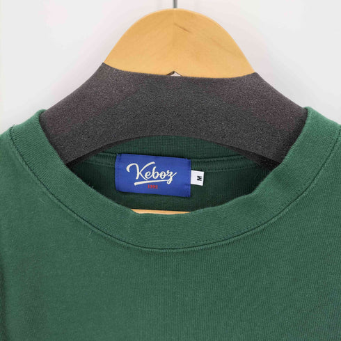 ケボズ KEboz クルーネックロゴL/S Tシャツ メンズ JPN:M