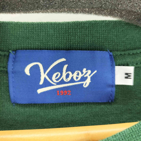 ケボズ KEboz クルーネックロゴL/S Tシャツ メンズ JPN:M