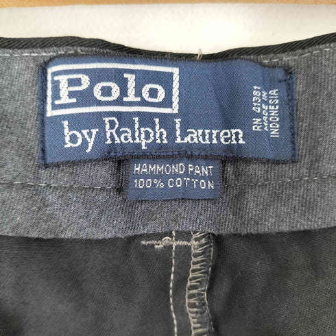 ポロバイラルフローレン Polo by RALPH LAUREN 90S 黒染め HAMMOND PANT メンズ 38/32