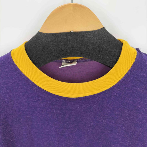 チャンピオン Champion 70S USA製 バイカラーリンガーシャツ メンズ import:XL