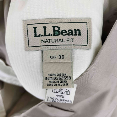 エルエルビーン L.L.Bean ノータックチノパンツ メンズ 36