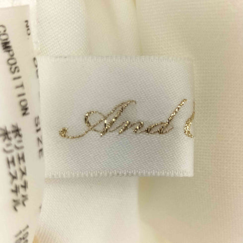 アンドクチュール And Couture バイヤス切替シアースカート レディース FREE