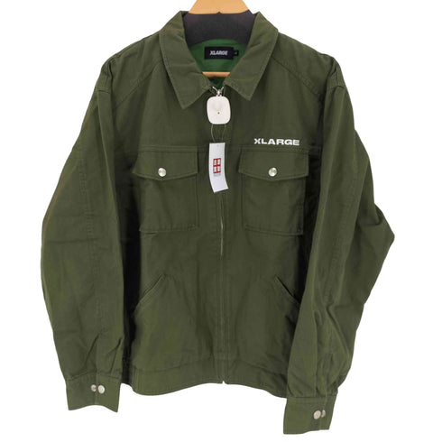 エクストララージ XLARGE EMBROIDERY SLAMMED CAR WORK JACKET メンズ JPN:L