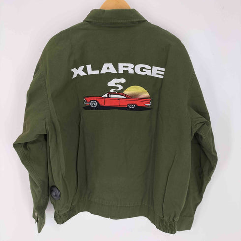 エクストララージ XLARGE EMBROIDERY SLAMMED CAR WORK JACKET メンズ JPN:L