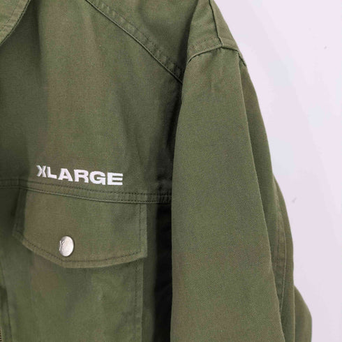 エクストララージ XLARGE EMBROIDERY SLAMMED CAR WORK JACKET メンズ JPN:L