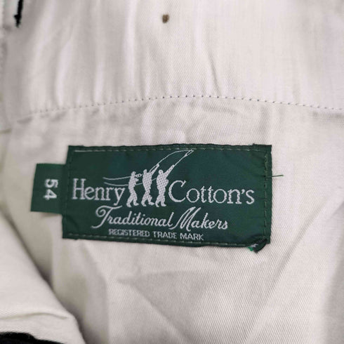 ヘンリーコットンズ Henry Cottons 2タック チノパンツ メンズ 54