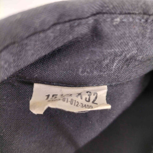 ユーエスネイビー U.S.NAVY 80s 87年会計 CPOユーティリティシャツ メンズ 15 2/1 ×32