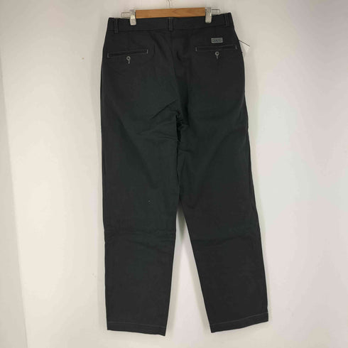 ポロバイラルフローレン Polo by RALPH LAUREN POLO CHINO 黒染め 2タック チノパンツ メンズ 34×32