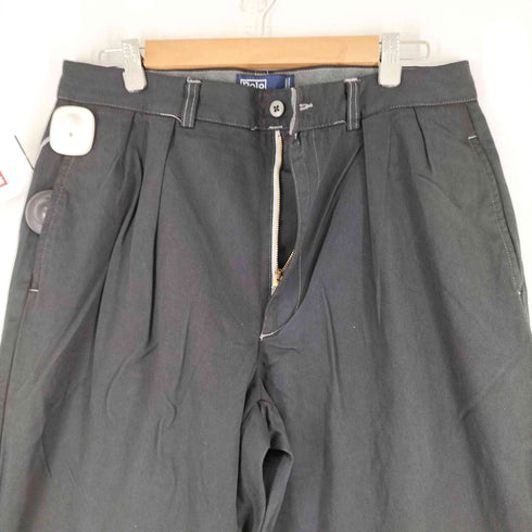 ポロバイラルフローレン Polo by RALPH LAUREN POLO CHINO 黒染め 2タック チノパンツ メンズ 34×32