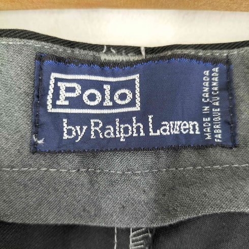 ポロバイラルフローレン Polo by RALPH LAUREN POLO CHINO 黒染め 2タック チノパンツ メンズ 34×32