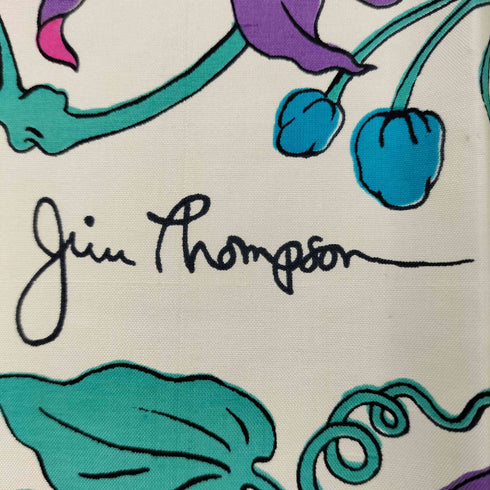 ジムトンプソン JIM THOMPSON 花柄 大判 スカーフ レディース