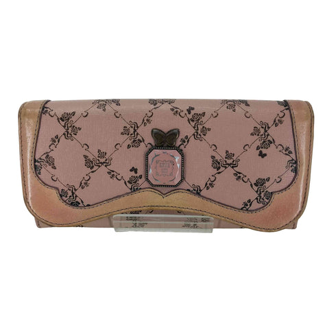 アナスイ ANNA SUI 蝶モチーフ ロングウォレット レディース