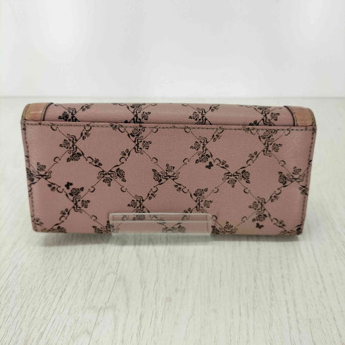 アナスイ ANNA SUI 蝶モチーフ ロングウォレット レディース