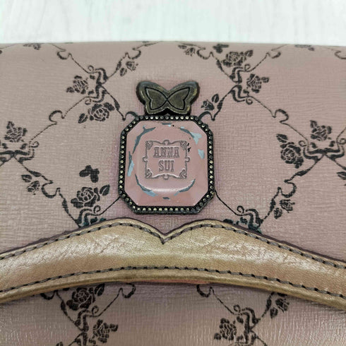 アナスイ ANNA SUI 蝶モチーフ ロングウォレット レディース