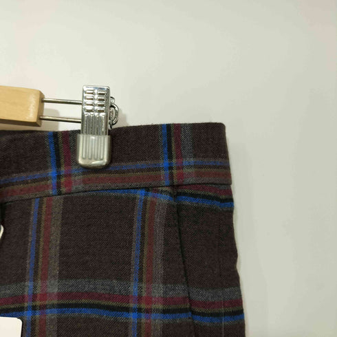 アニエスベーオム Agnes b.homme チェック柄センタープレススラックスパンツ メンズ 42