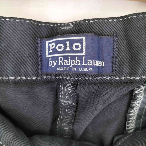 ポロバイラルフローレン Polo by RALPH LAUREN MADE IN USA POLO CHINO 黒染め メンズ