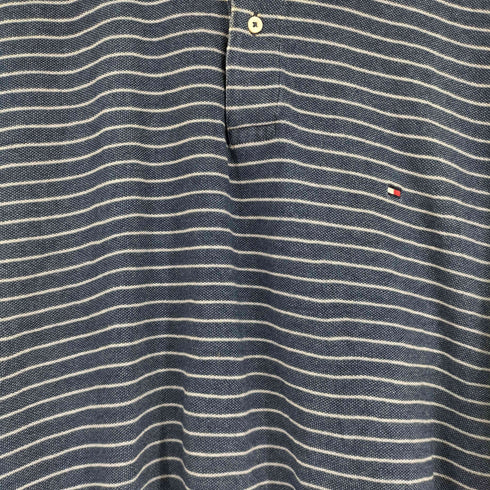トミーヒルフィガー TOMMY HILFIGER ボーダー S/S ポロシャツ メンズ JPN:M