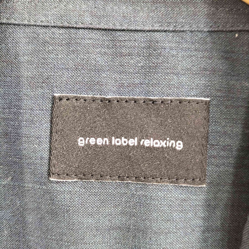 ユナイテッドアローズグリーンレーベルリラクシング UNITED ARROWS green label relaxing TWウォッシャブルトロ ボックス ボタンダウン シャツ -ストレッチ・防シワ- メンズ import:M