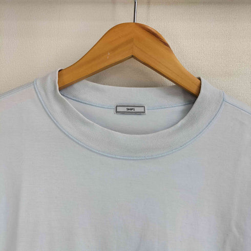 シップス SHIPS クルーネック ハイゲージ ダンボールニットTシャツ メンズ import:M