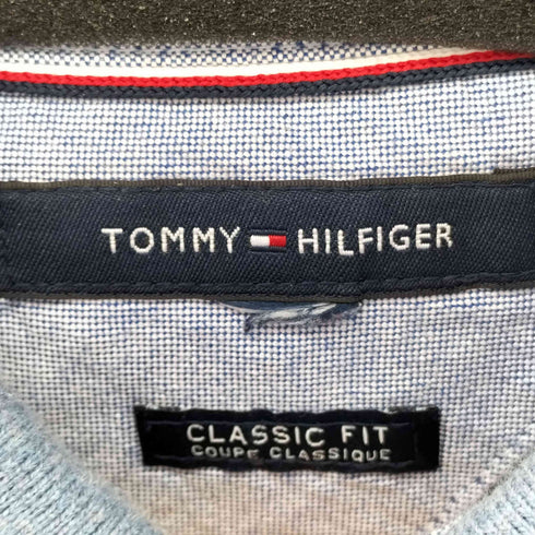トミーヒルフィガー TOMMY HILFIGER ロゴ刺繍 S/S ポロシャツ メンズ