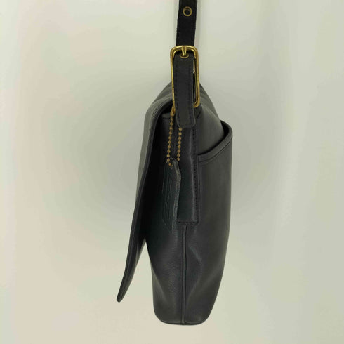 コーチ COACH フラップ レザー ショルダー バッグ メンズ