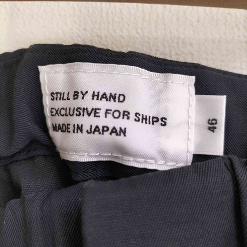スティルバイハンド STILL BY HAND 別注 リネンコットン混 イージー パンツ メンズ JPN:46