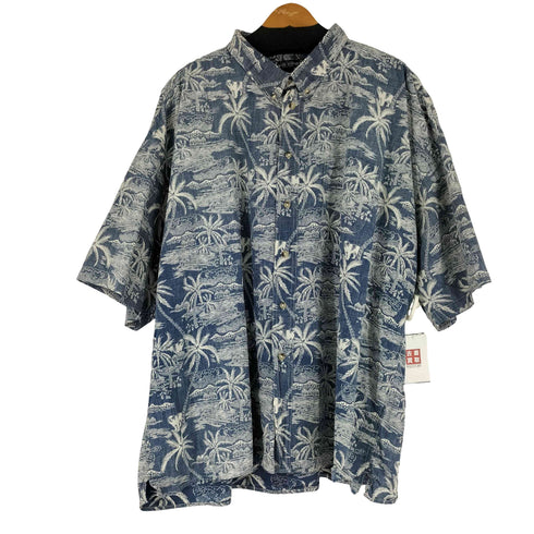 ビッグドックス BIG DOGS 総柄 S/S BDシャツ メンズ 4X