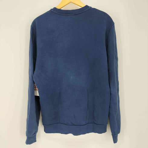 バーク bark イタリア製 ロゴプリント クルーネックスウェット メンズ import:S