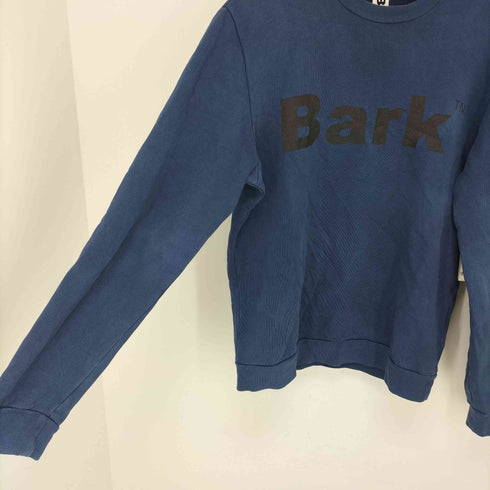 バーク bark イタリア製 ロゴプリント クルーネックスウェット メンズ import:S