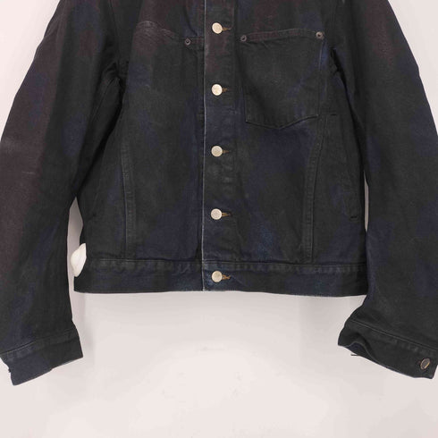 ネヴァーフォーゲット NVRFRGT CONZ 別注 COATING 3D TRUCKER JACKET メンズ JPN:2