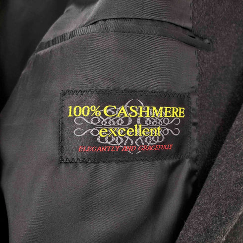 CASHMERE 100 チェスターコート メンズ