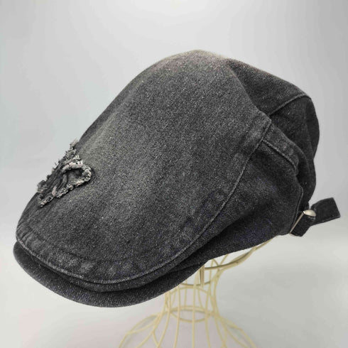 エックスガール X-girl 25SS BUTTERFLY PATCH HUNTING CAP バタフライ パッチ ハンチング キャップ レディース ONE SIZE