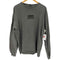 Alfred ダメージ加工フロントロゴ L/S Tシャツ メンズ import:XL