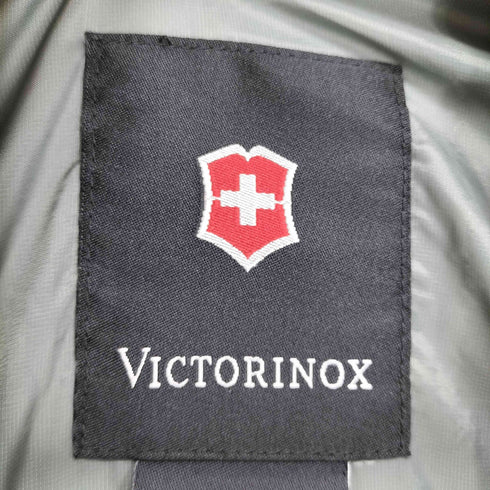 ビクトリノックス VICTORINOX 襟コーデュロイキルティングブルゾン メンズ m