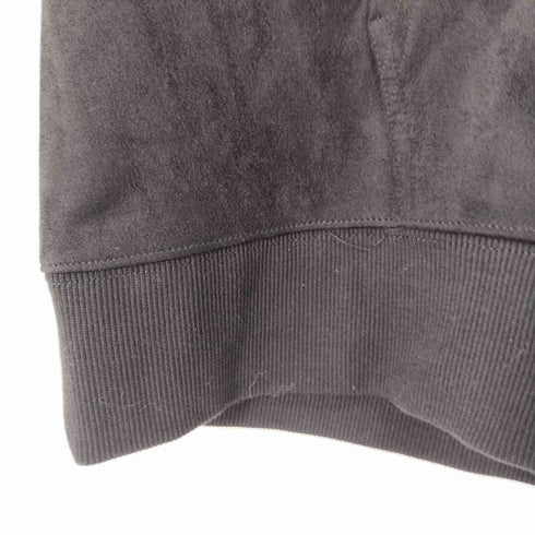 ワイスリー Y-3 24-25AW SUEDE HOODIE GY LOGO メンズ JPN:XL