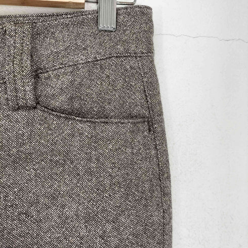 サムシング SOMETHING Y2K ラメ糸 ウールフレアパンツ レディース M