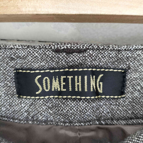 サムシング SOMETHING Y2K ラメ糸 ウールフレアパンツ レディース M