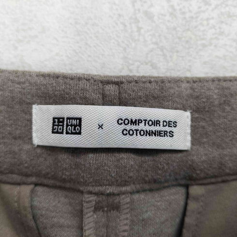 コントワーデコトニエ COMPTOIR DES COTONNIERS ブラッシュドジャージータックワイドパンツ レディース JPN:S