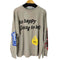 ダンケシェーン Danke Schon ボックスシルエット プリント L/S Tシャツ メンズ FREE