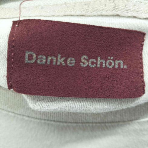 ダンケシェーン Danke Schon ボックスシルエット プリント L/S Tシャツ メンズ FREE