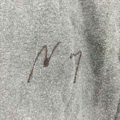 アンセルム ANCELLM EMBROIDERY DYED T-SHIRT メンズ