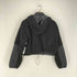 ザラ ZARA Fleece Half Snap Long Sleeve Cropped Jacket レディース import:M