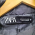 ザラ ZARA Fleece Half Snap Long Sleeve Cropped Jacket レディース import:M